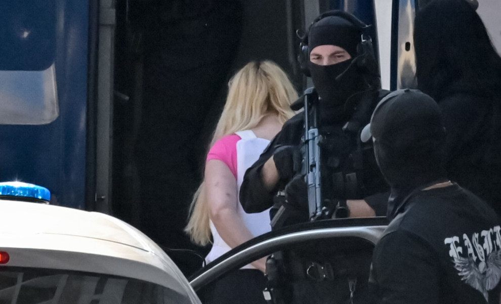 Η κατηγορούμενη για την υπόθεση της Marfin/Φωτό αρχείου Eurokinissi