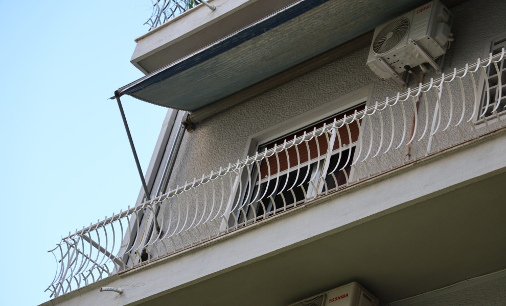 Η πολυκατοικία που βρίσκεται το διαμέρισμα Airbnb στην Κυψέλη / Φωτ.: Eurokinissi