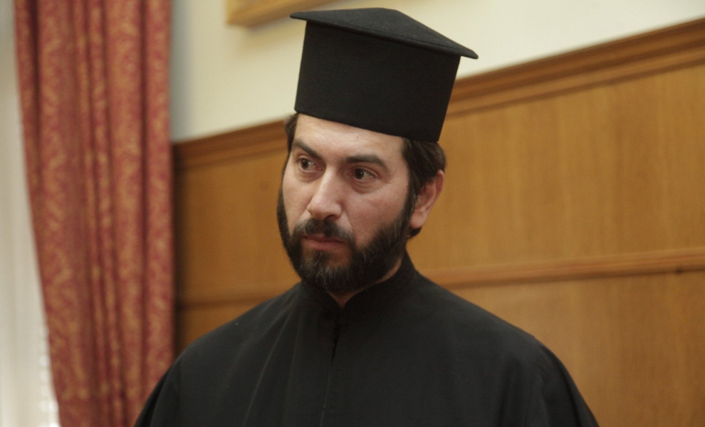 Ο πάτερ Αντώνιος (φωτο: Eurokinissi)