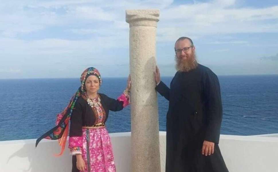 Ο πατήρ Αλέξανδρος Πανουτσόπουλος/φωτό Καρπαθιακά Νέα Ο πατήρ Αλέξανδρος Πανουτσόπουλος/φωτό Καρπαθιακά Νέα