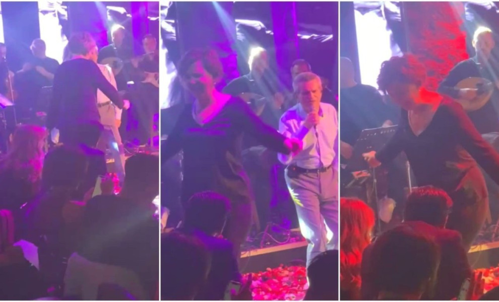 Το ζεϊμπέκικο της Γεροβασίλη στην πρεμιέρα του Μαργαρίτη - Δείτε βίντεο