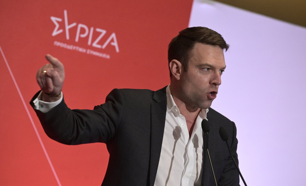 O Στέφανος Κασσελάκης στην Κεντρική Επιτροπή του ΣΥΡΙΖΑ