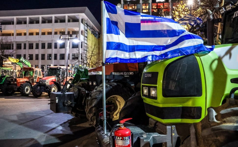 Αγρότες - Αγροτικές κινητοποιήσεις - Λάρισα / eurokinissi Αγρότες - Αγροτικές κινητοποιήσεις - Λάρισα / eurokinissi