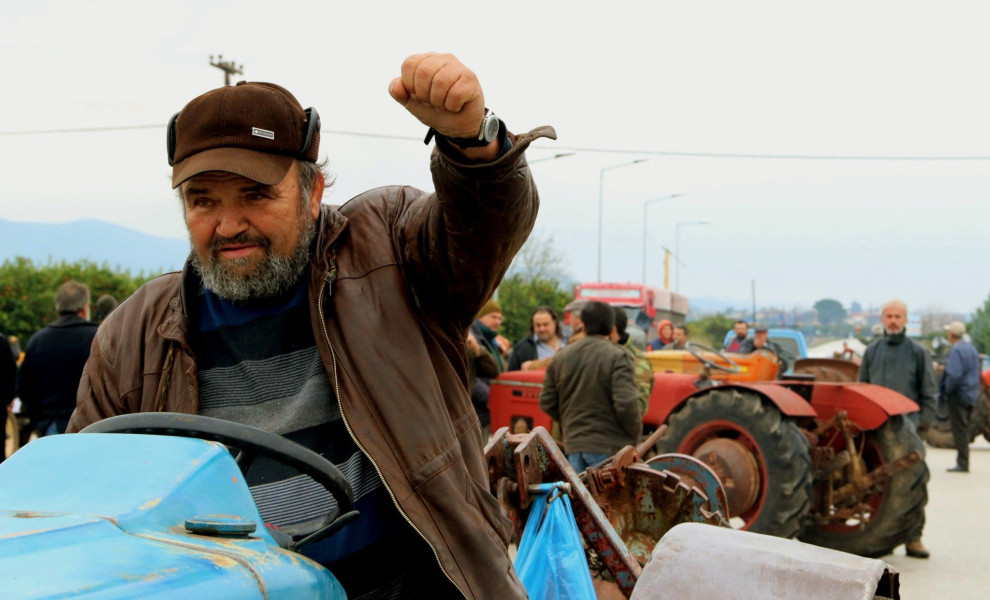 Στιγμιότυπο από παλιότερες κινητοποιήσεις αγροτών / Eurokinissi