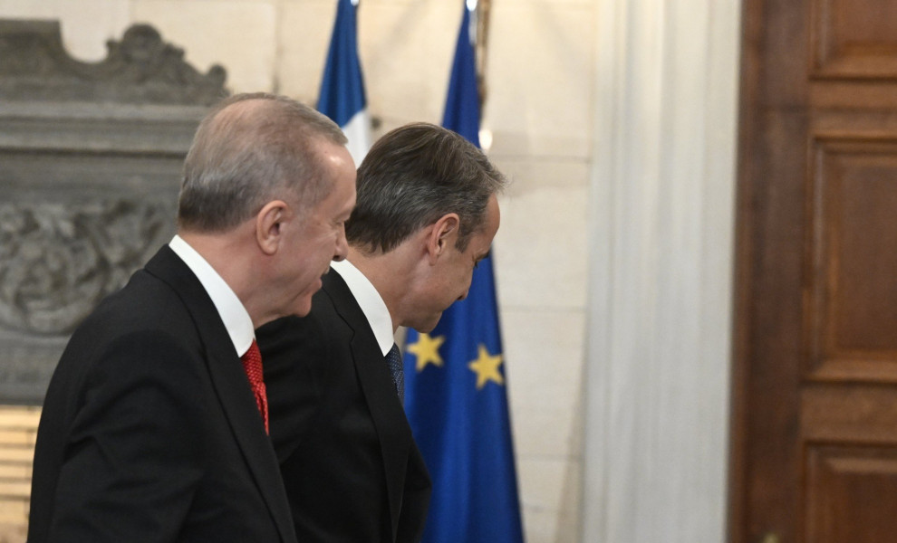 Από την επίσκεψη του Ταγίπ Ερντογάν στην Αθήνα/ Φωτ. αρχείου Eurokinissi