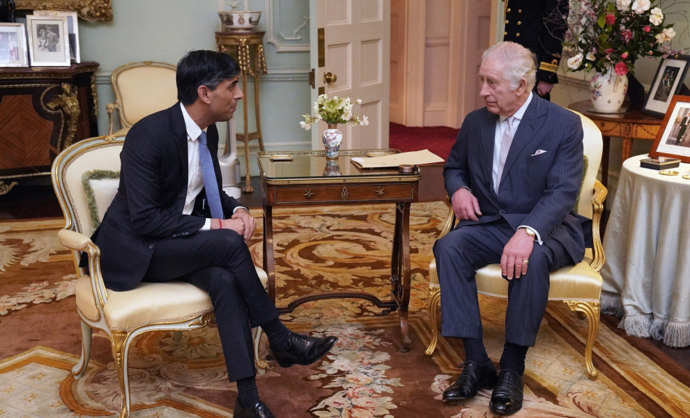 Η πρώτη επίσημη συνάντηση του Βασιλιά Καρόλου μετά τη διάγνωση ότι πάσχει από καρκίνο / Reuters
