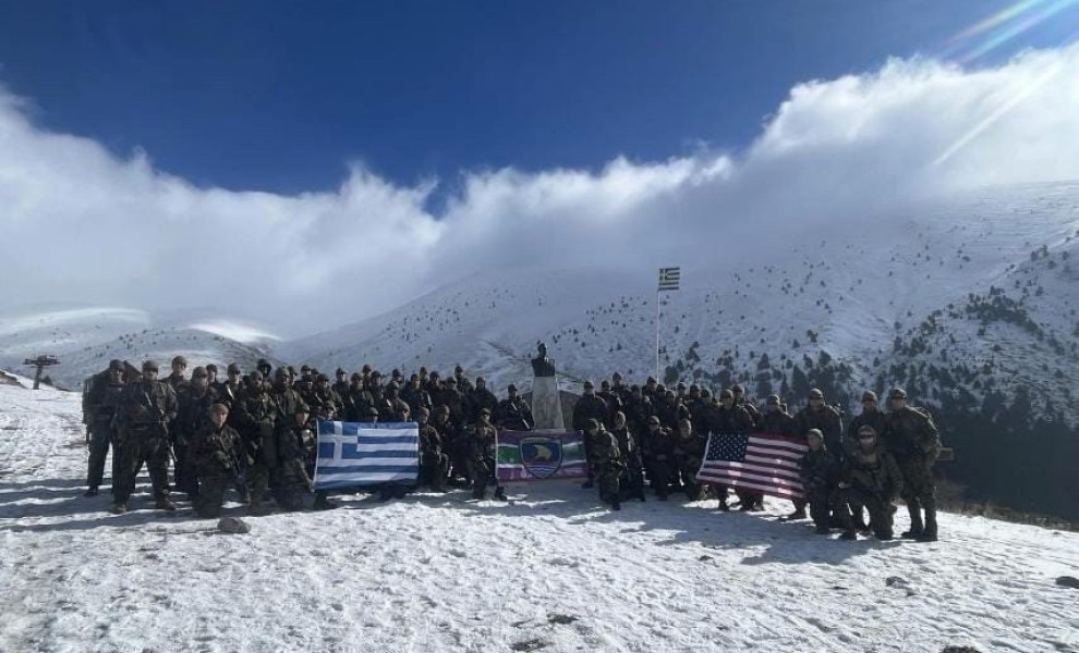 Συνεκπαίδευση Ελλήνων και Αμερικανών κομάντος στην Πιερία