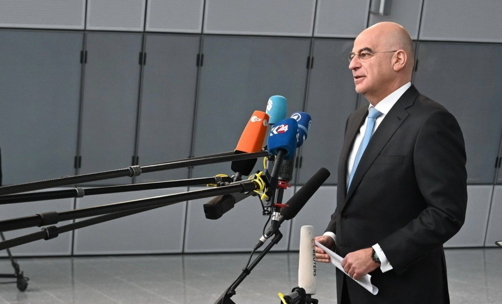 Νίκος Δένδιας από τη σύνοδο των υπουργών Εξωτερικών του ΝΑΤΟ