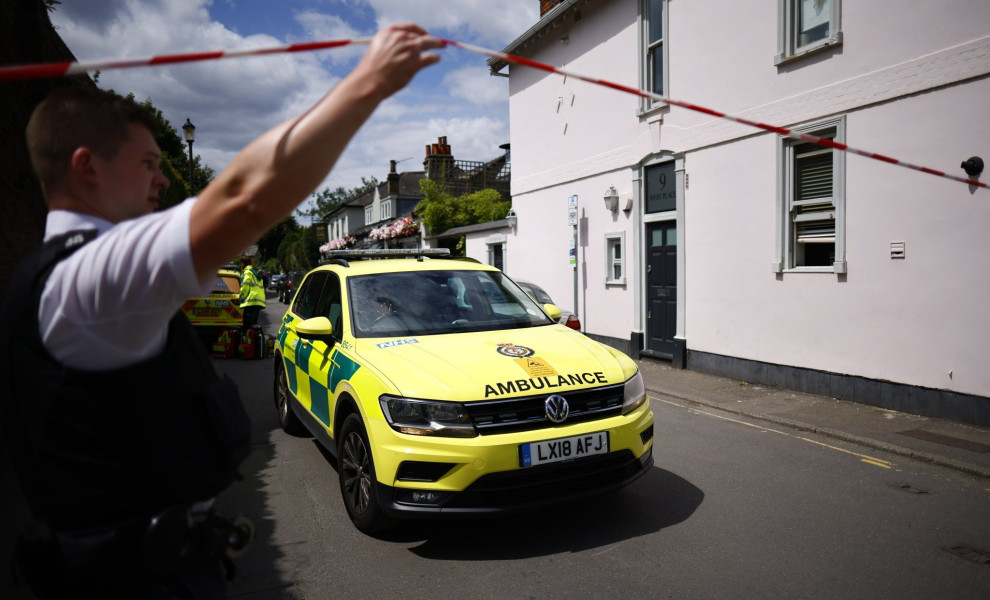 Αστυνομία και ασθενοφόρο στη Βρετανία / Αρχείο ΑΠΕ EPA Αστυνομία και ασθενοφόρο στη Βρετανία / Αρχείο ΑΠΕ EPA