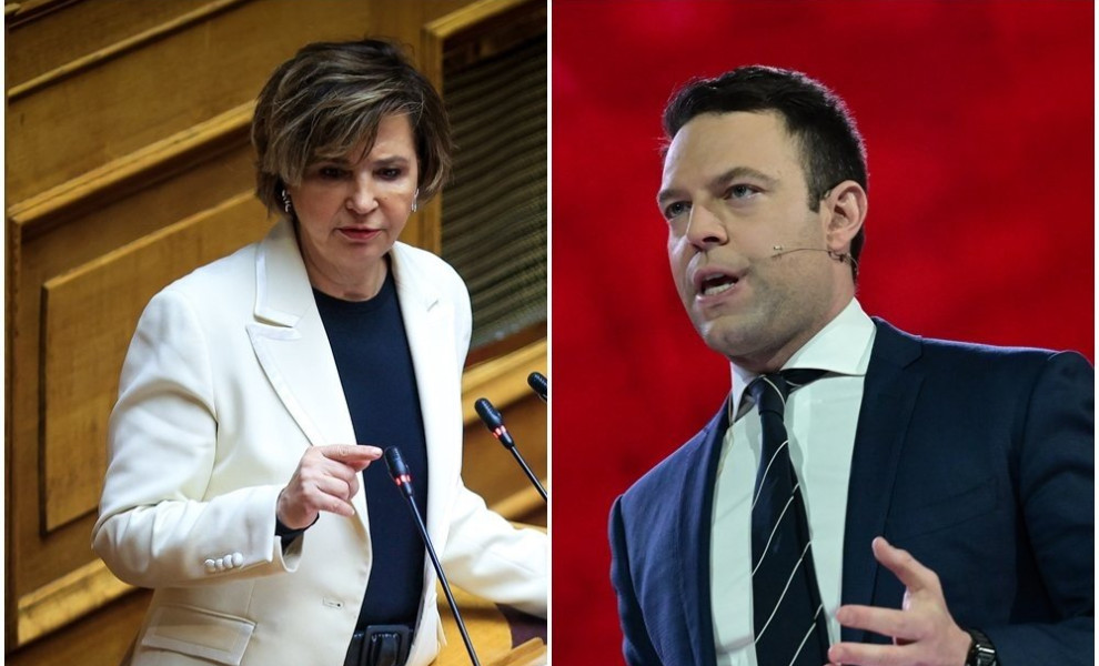 Την Όλγα Γεροβασίλη θα βρει απέναντί του ο Στέφανος Κασσελάκης σύμφωνα με όλες τις ενδείξεις / Eurokinissi