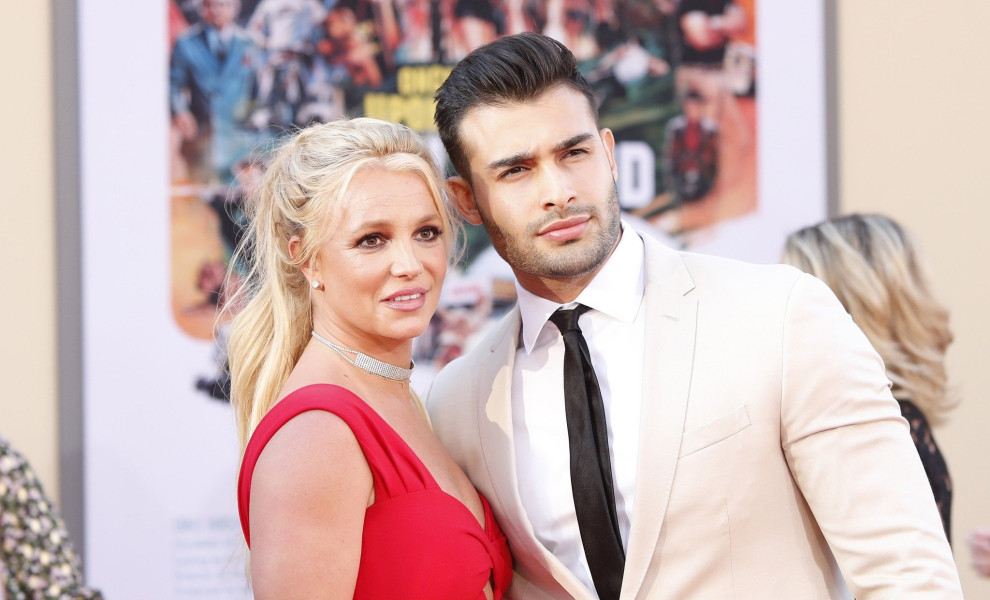 H Britney Spears με τον Sam Asghari / φωτ. αρχείου ΑΠΕ ΕΡΑ