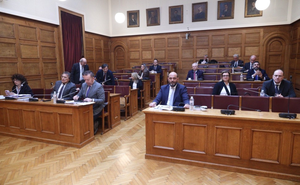 Εικόνα από συνεδρίαση της εξεταστικής για τα Τέμπη (φωτο: Eurokinissi) Εικόνα από συνεδρίαση της εξεταστικής για τα Τέμπη (φωτο: Eurokinissi)