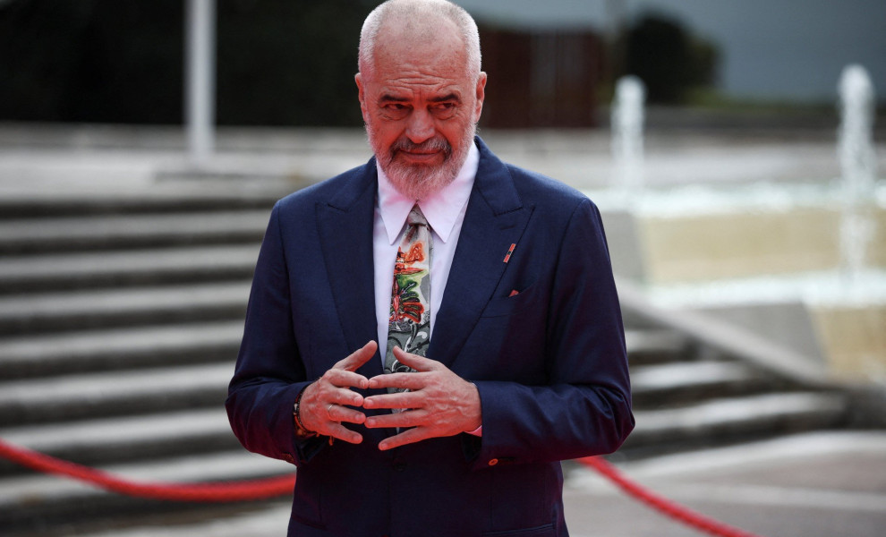 Ο αλβανός πρωθυπουργός Έντι Ράμα / Reuters