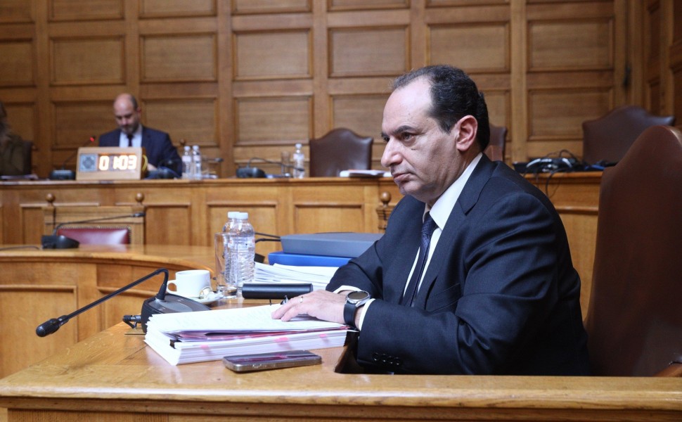O Xρήστος Σπίρτζης στην εξεταστική Επιτροπή της Βουλής για τα Τέμπη / Eurokinissi O Xρήστος Σπίρτζης στην εξεταστική Επιτροπή της Βουλής για τα Τέμπη / Eurokinissi