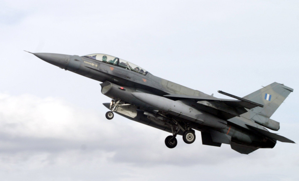 Μαχητικό F-16 της Πολεμικής Αεροπορίας (φωτο: Eurokinissi)