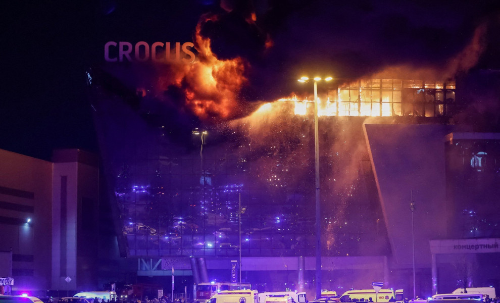 Επίθεση σε συναυλιακό χώρο στη Μόσχα με δεκάδες νεκρούς και τραυματίες / πηγή: Reuters