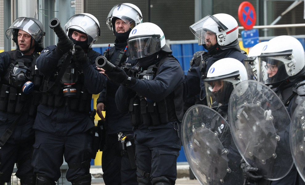 Αστυνομικές Δυνάμεις στο Βέλγιο / πηγή: Reuters