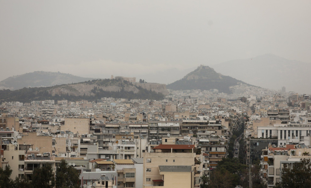Κύμα Αφρικανικής σκόνης καλύπτει την Αθήνα / Eurokinissi