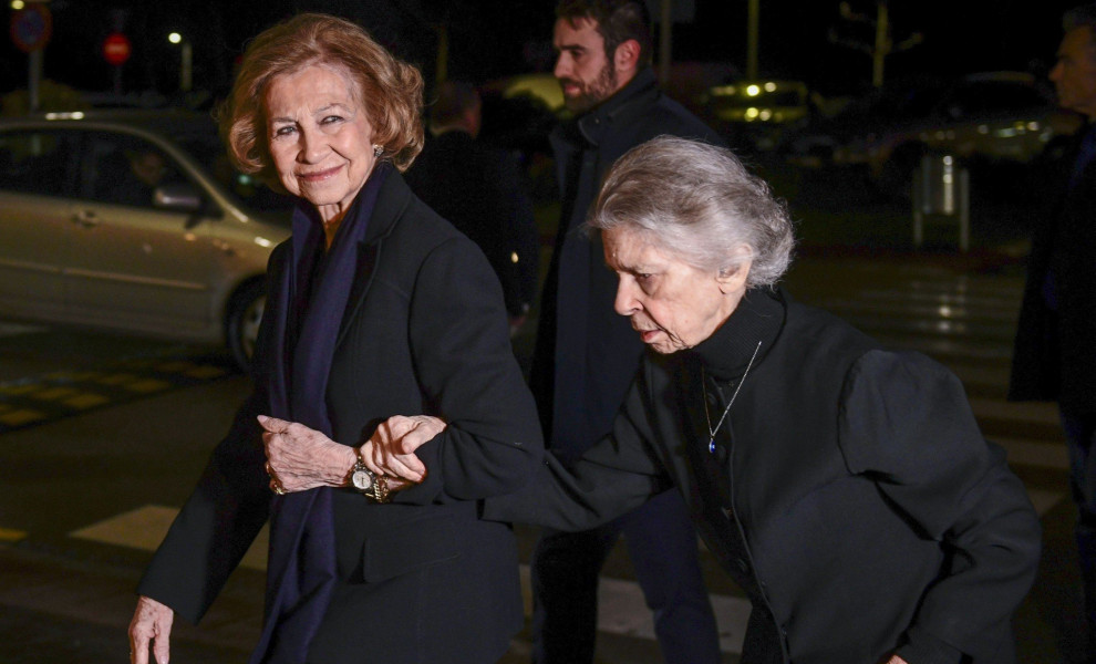 Η Βασίλισσα Σοφία με την Πριγκίπισσα Ειρήνη / ΑΠΕ ΕΡΑ