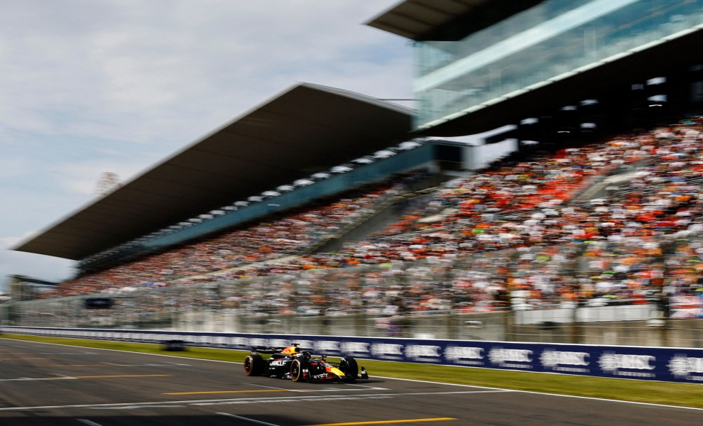 Φωτογραφία Reuters 2024 F1 Japan GP Τερματισμός