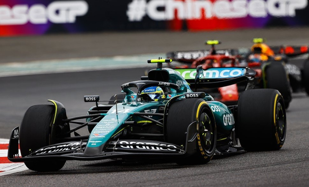 Photo: 2024 China GP F1Alonso Q