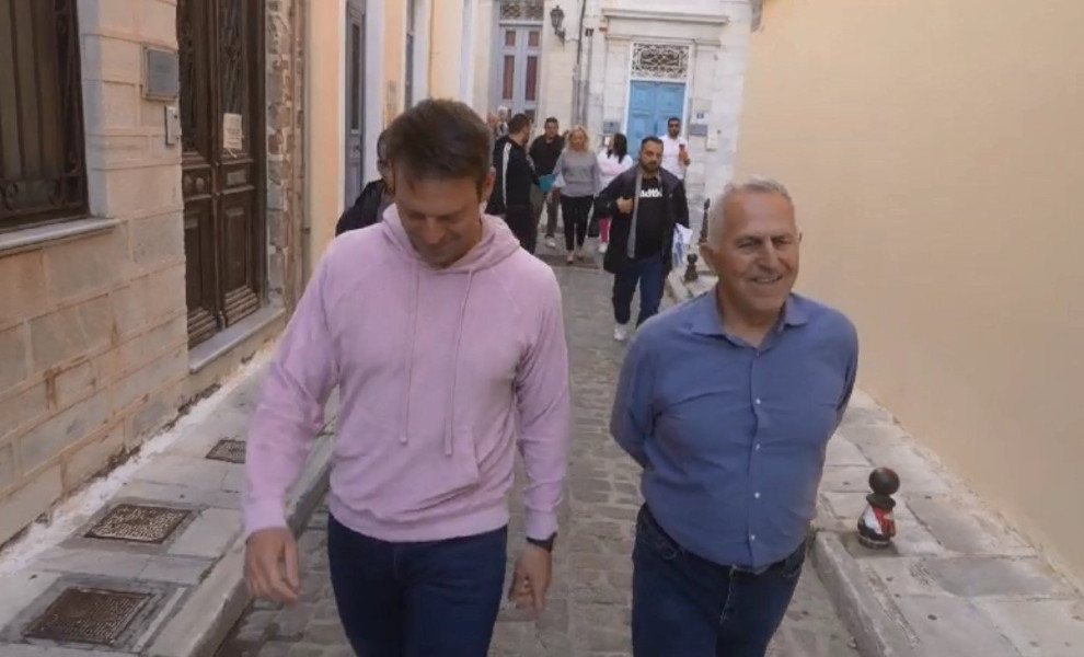 Στέφανος Κασσελάκης - Ευάγγελος Αποστολάκης / youtube flash.gr