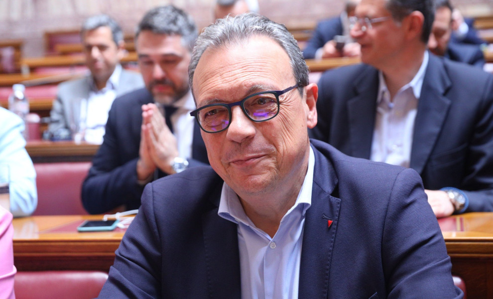 Ο επικεφαλής της κοινοβουλευτικής ομάδας του ΣΥΡΙΖΑ, Σωκράτης Φάμελλος / Eurokinissi