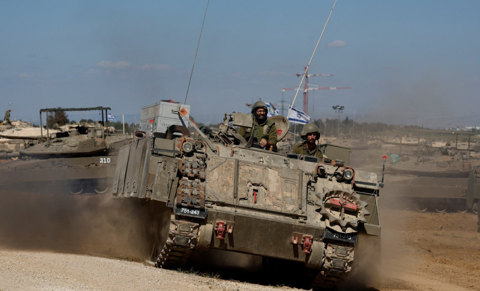 Σε εξέλιξη η επίθεση του Ισραήλ στη Ράφα. Φωτογραφία: Reuters