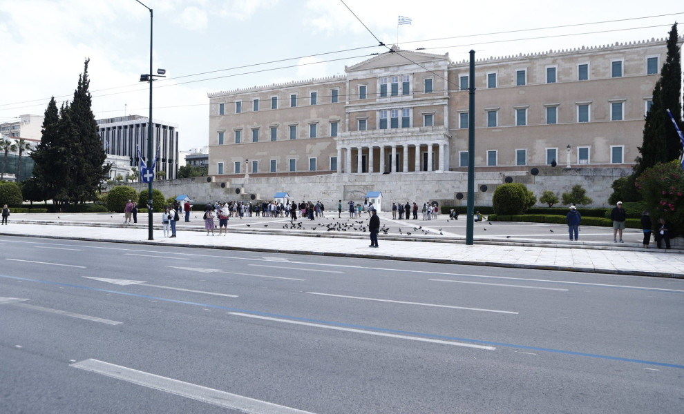 Έρημη πόλη η Αθήνα / Eurokinissi