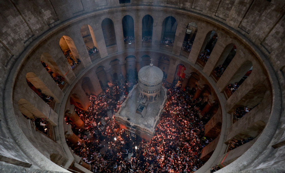 Η τελετή Αφής του Αγίου Φωτός / Reuters (φωτογραφία αρχείου)