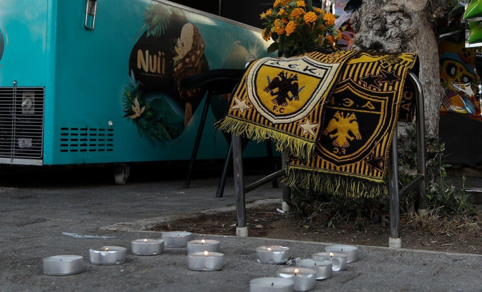 ΕΠΕΙΣΟΔΕΙΑ ΑΠΟ ΚΡΟΑΤΕΣ ΟΠΑΔΟΥΣ ΤΗΣ ΔΥΝΑΜΟ ΖΑΓΚΡΕΜΠ ΣΤΗ ΝΕΑ ΦΙΛΑΔΕΛΦΕΙΑ ΜΕ ΕΝΑΝ ΝΕΚΡΟ ΟΠΑΔΟ ΤΗΣ ΑΕΚ. (ΘΑΝΑΣΗΣ ΔΗΜΟΠΟΥΛΟΣ / EUROKINISSI)