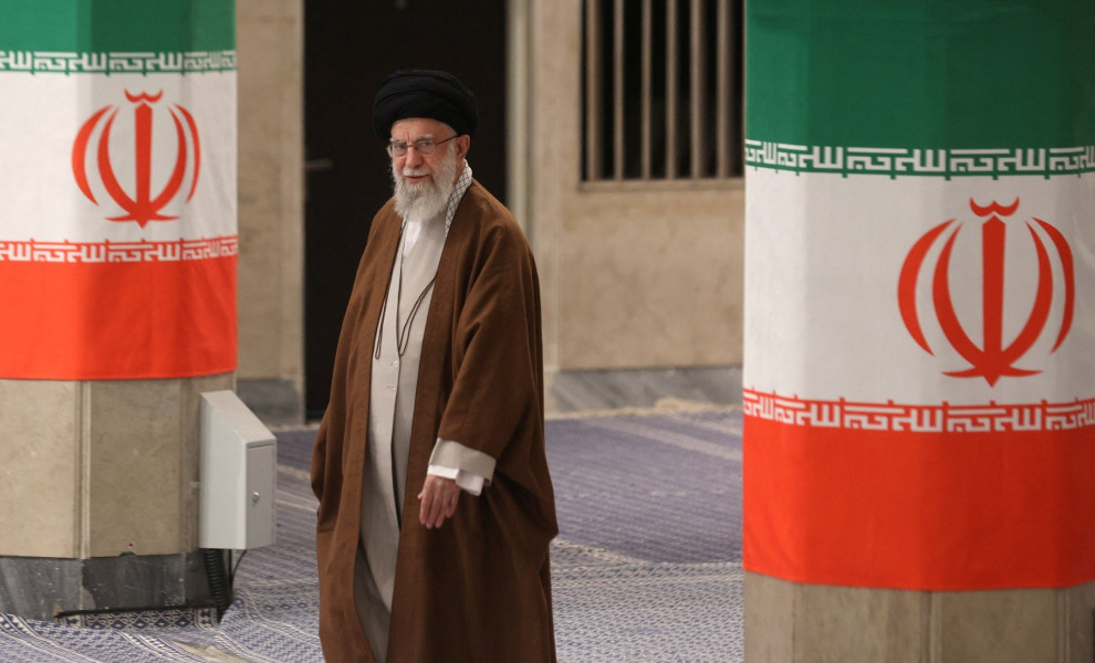 Ο Αγιατολάχ Χαμενεΐ / Φωτ.: Reuters