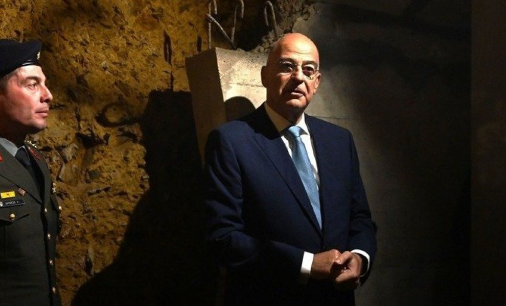 Νίκος Δένδιας στο Ρούπελ / ΑΠΕ