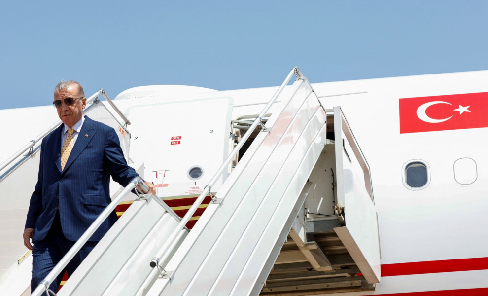 Από την επίσκεψη του Ταγίπ Ερντογάν στο Ιράκ / Reuters