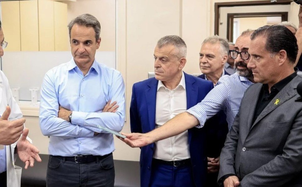 Κυριάκος Μητσοτάκης στο ΚΑΤ / eurokinissi Κυριάκος Μητσοτάκης στο ΚΑΤ / eurokinissi