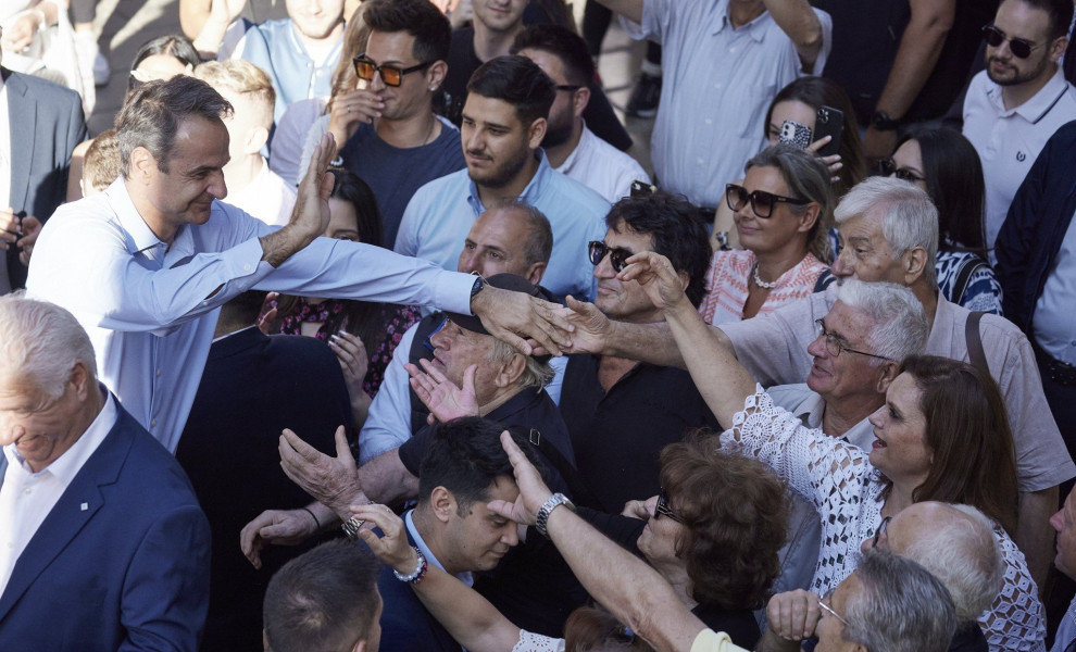 Ο Κυριάκος Μητσοτάκης στην Κέρκυρα / Γραφείο Τύπου Πρωθυπουργού