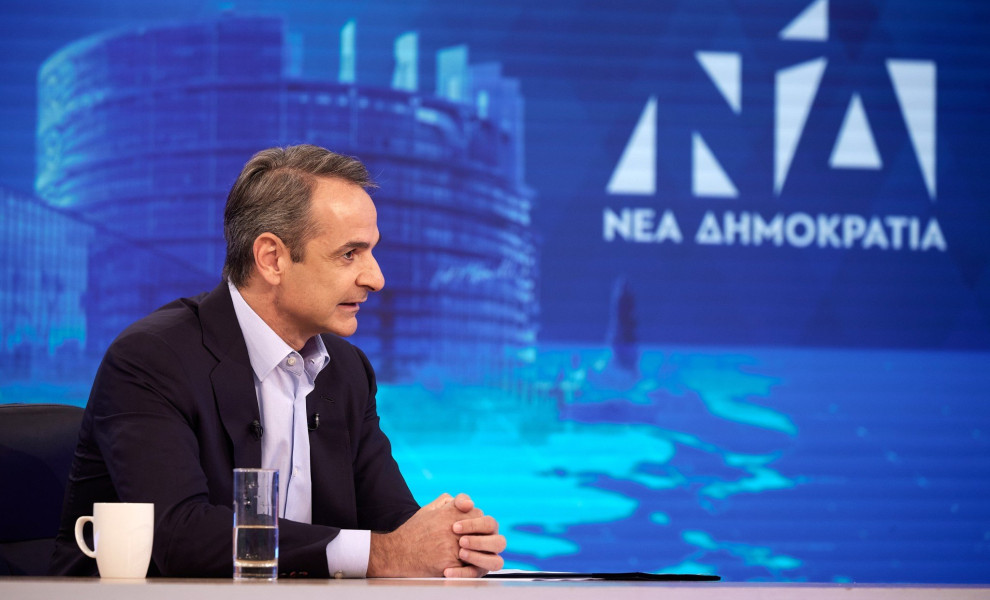 Ο Κυριάκος Mητσοτάκης στην εκπομπή «Καλημέρα Ελλάδα» / Φωτ.: Eurokinissi