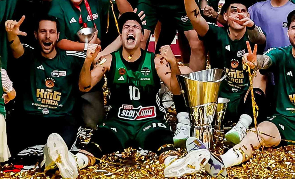 Κατάκτηση του 7ου ευρωπαϊκού πρωταθλήματος από τον Παναθηναϊκό/EUROKINISSI