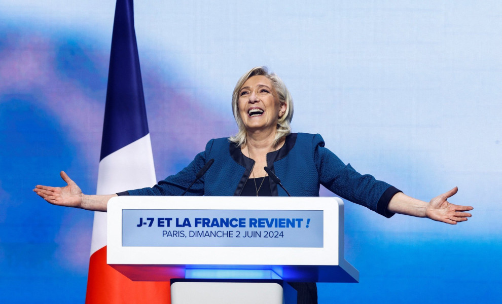 Η  πρόεδρος της Γαλλίας του ακροδεξιού κόμματος Εθνικό Μέτωπο, Μαρίν Λεπέν / Reuters