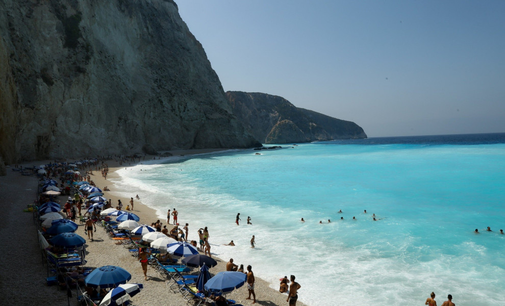 Το Πόρτο Κατσίκι στην Λευκάδα (φωτο: Intime)