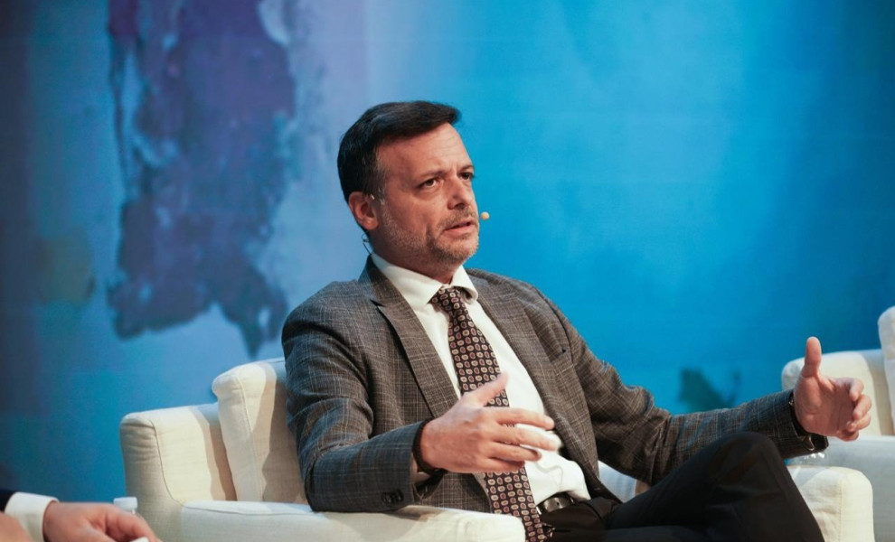 Ο δήμαρχος Αθηναίων Χάρης Δούκας στο διάσκεψη του Ινστιτούτου Τσίπρα