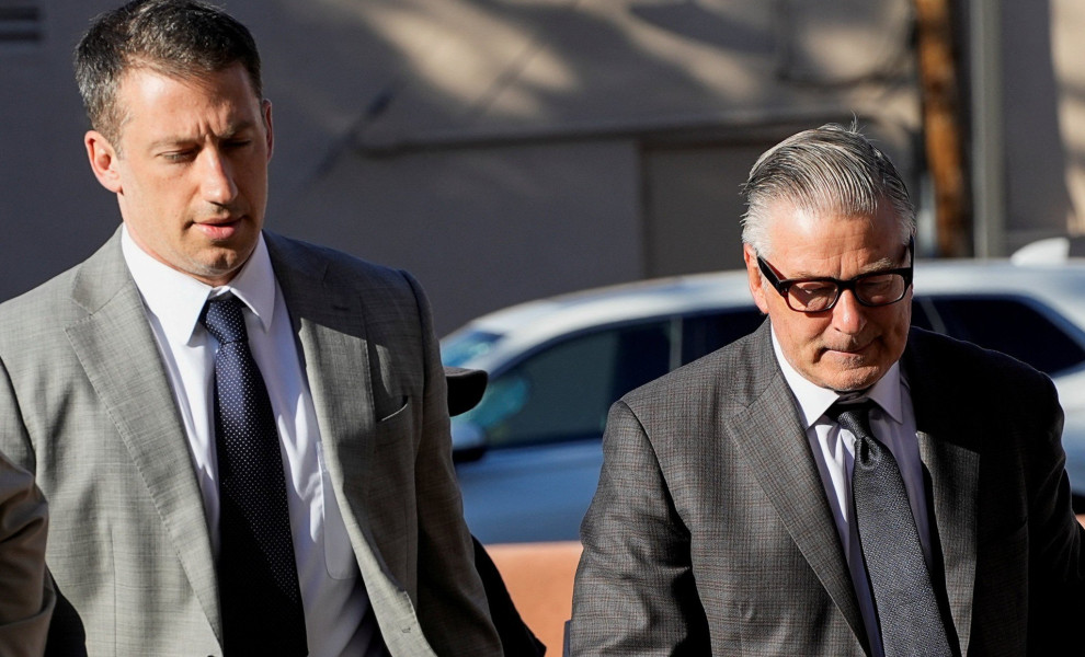 Στο δικαστήριο ο Άλεκ Μπάλντουιν / πηγή: Reuters