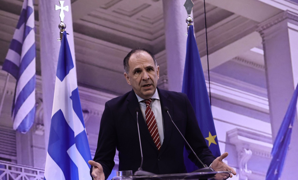 Ο υπουργός Εξωτερικών Γιώργος Γεραπετρίτης / Intime