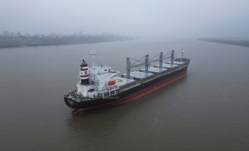 Το φορτηγό πλοίο που τέθηκε σε καραντίνα στην Αργεντινή / REUTERS