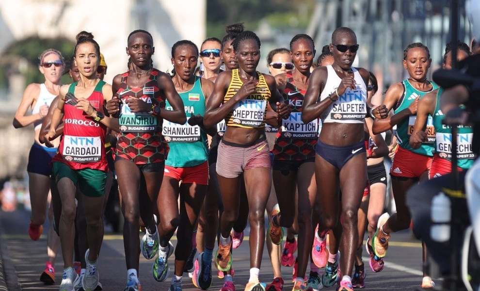 Η μαραθωνοδρόμος Ρεμπέκα Τσεπτεγκέι/Getty