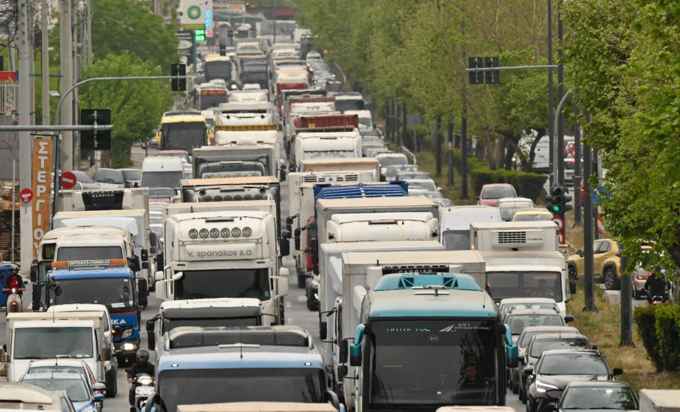 Κίνηση στους δρόμους της Αττικής / Intime