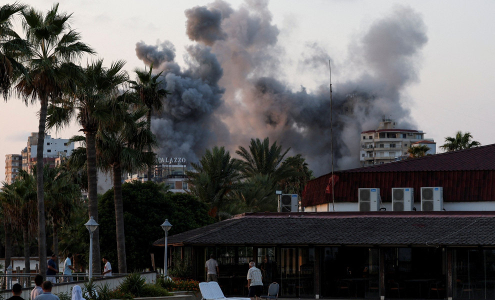 Ισραηλινοί βομβαρδισμοί στη Βηρυτό / Reuters
