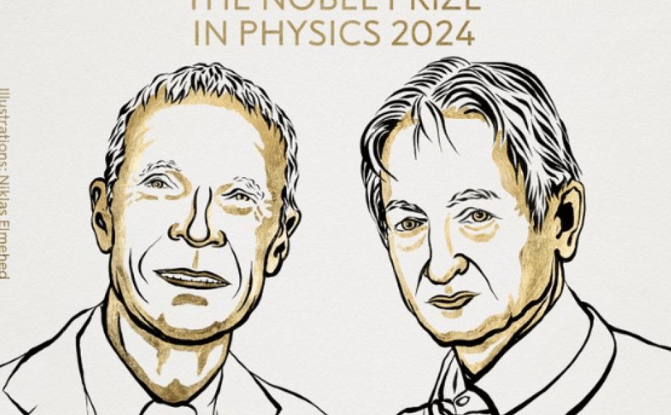 Οι νικητές του Νόμπελ Φυσικής John Hopfield και Geoffrey Hinton Οι νικητές του Νόμπελ Φυσικής John Hopfield και Geoffrey Hinton