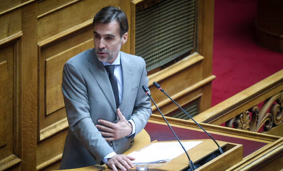 Ο βουλευτής Μιχάλης Χουρδάκης / Eurokinissi