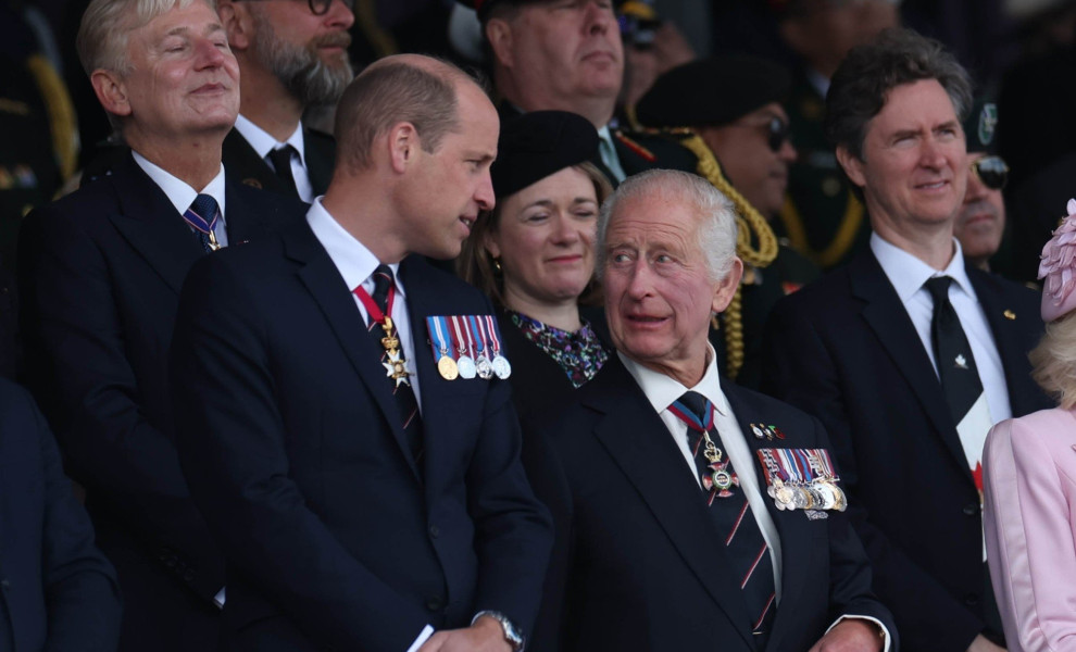 Ο βασιλιάς Κάρολος και ο διάδοχος του θρόνου πρίγκιπας Ουίλιαμ / Φωτογραφία αρχείου ΑΠΕ - EPA